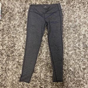 Athleta Leggings Herringbone Grey